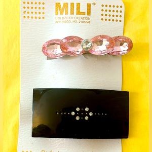 Gorgeous hair clips set of 2